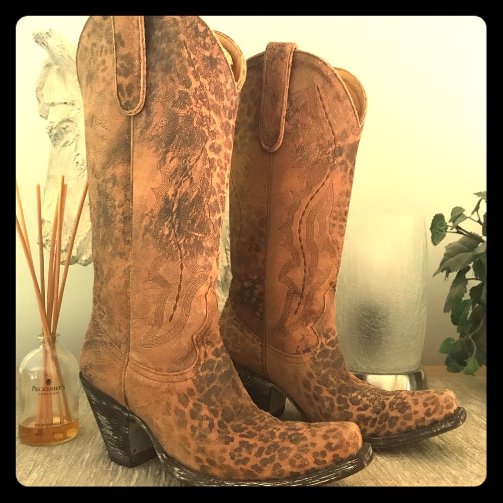 Old Gringo Leopard Boot